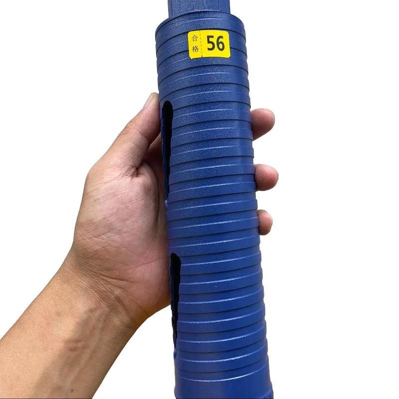 Mũi khoan rút lõi Khô Chống kẹt 56-63mm giá không bao gồm đầu chuyển không bao gồm đầu chuyển các bác nhìn kỹ nhé giá hiện tại không gồm đầu chuyển