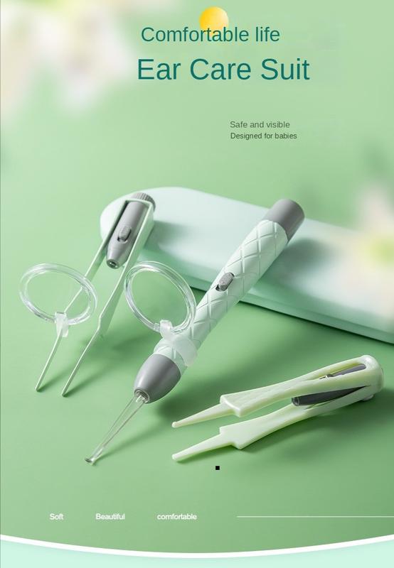 Product Introduction of Bộ Nhíp 3 Chiếc, Bộ Dụng Cụ Lấy Ráy Tai Có Đèn LED, Dành Cho Trẻ Em Và Người Lớn, Thích Hợp Để Làm Sạch Tai 11