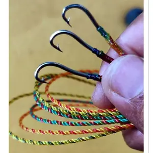 urek belut tali 3 lapis ( bisa request warna dan panjang Free ) ukuran L S M XL kail pancing belut  sawah siap pakai anti mocel