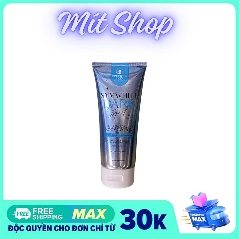 Sữa dưỡng thể SYM White Dark Spot , hoạt chất 377 , 200ml Thái Lan ngoc naomi Dưỡng Da Body Women Làm Đẹp Da Dưỡng Body Lotion kem thái yến kem