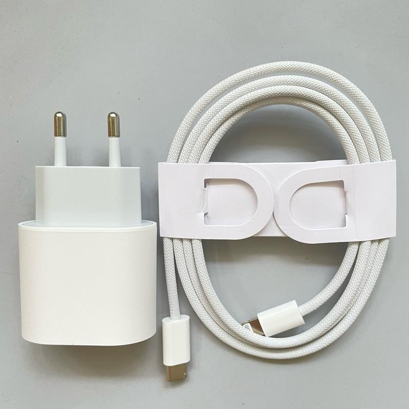 Bộ củ cáp sạc nhanh dù 20w tuyec -C to lai ning dành cho dòng ip bản chân tròn sạc nhanh cho Điện thoại từ 8 đến 14prm sạc 30 phút lên 50%,Bảo hành 6 tháng