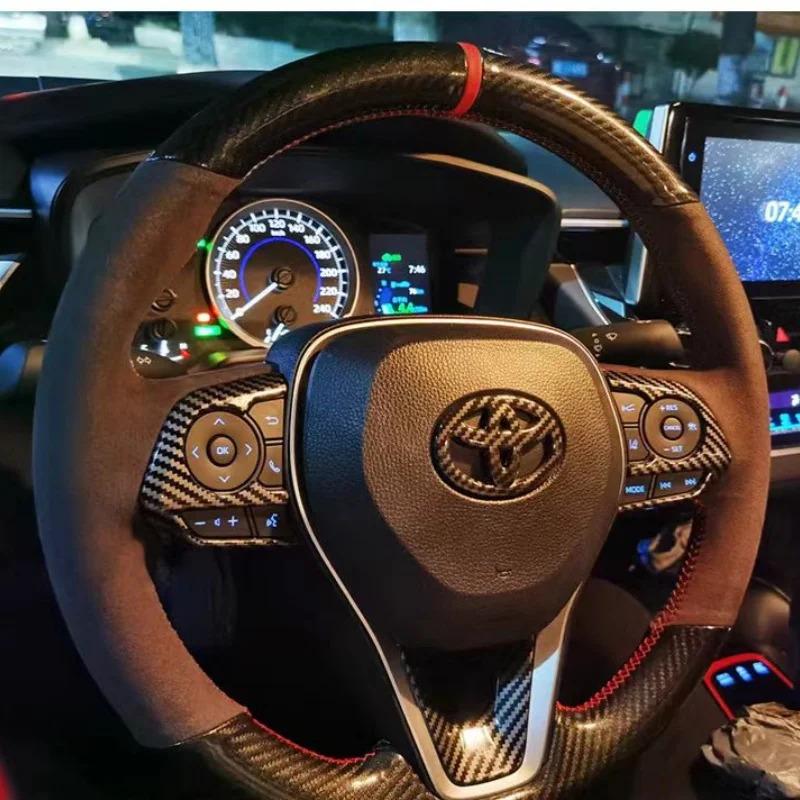 Product Introduction of Car Steering Wheel Decorative Stickers for Toyota Corolla Rav4 Auris Camry Yaris CHR avensis  accessories Car Stying 7