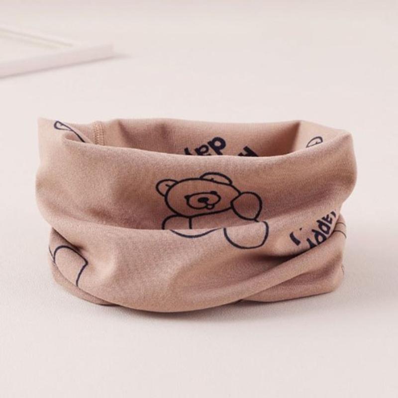 Product Introduction of Fashionable Soft and Skin Friendly 0-12years Winter Kids Scarf Breathable Dacron Cotton Children Warmer Neck Scarf Windproof Warm Baby Neckerchief Cute Scarf 13
