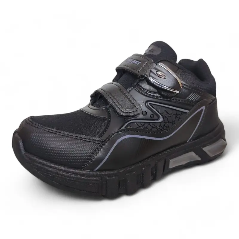 Pro Att MGA 490V Sepatu Hitam Anak Laki-Laki Anti-Slip untuk Aktivitas Sekolah Fashion 3