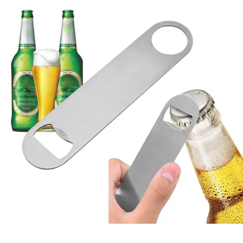 Cabydut Kids Alat Pembuka Tutup Botol Bir Bottle Beer Opener Flat Stainless Steel
