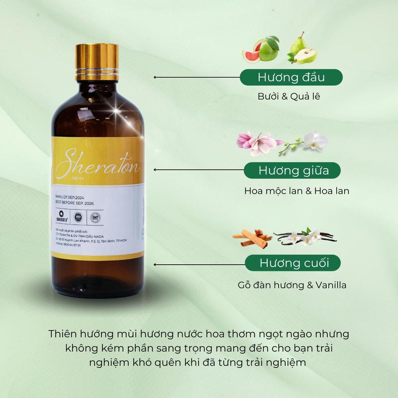 Tinh Dầu Mix Nước Hoa 10ML NaDa Oils, Tinh Dầu Hương Sang Trọng, Thơm Lâu, Thư Giãn Tuyệt Đối - NaDa Oils 5