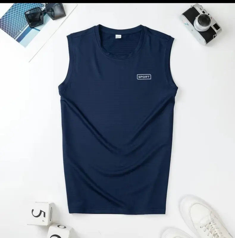 [ 45-80 kg ] Áo Sát Nách Thể Thao, Chất Thun Lạnh Thông Hơi Thoáng Nhẹ Mềm Mịn Co Dãn Vận Động Thoải Mái 0
