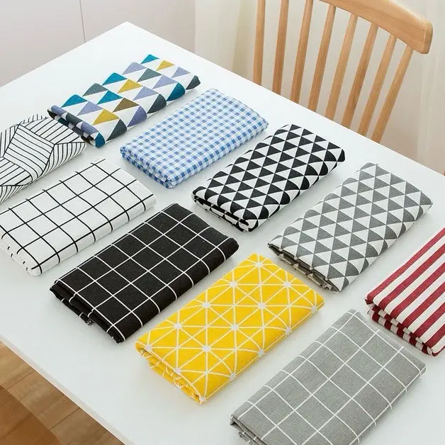 [Siêu Rẻ] Combo 3 Miếng Vải Canvas Ngẫu Nhiên Size 50cmx50cm Làm Đồ Handmade Hay Tấm Phủ 1