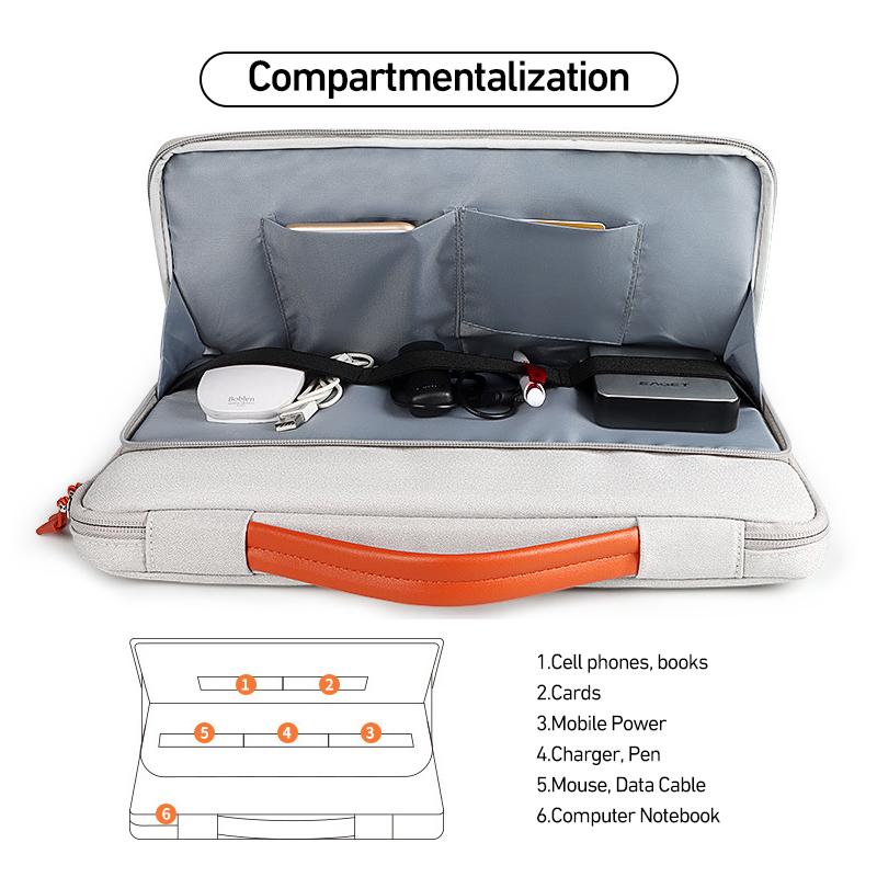 Product Introduction of กระเป๋าโน๊ตบุ๊ค Notebook Laptop Case กันกระแทก 360 กันน้ำ กันรอยขีดข่วน รับน้ำหนักได้เยอะ ผ้านุ่มไม่เหม็นอ 3