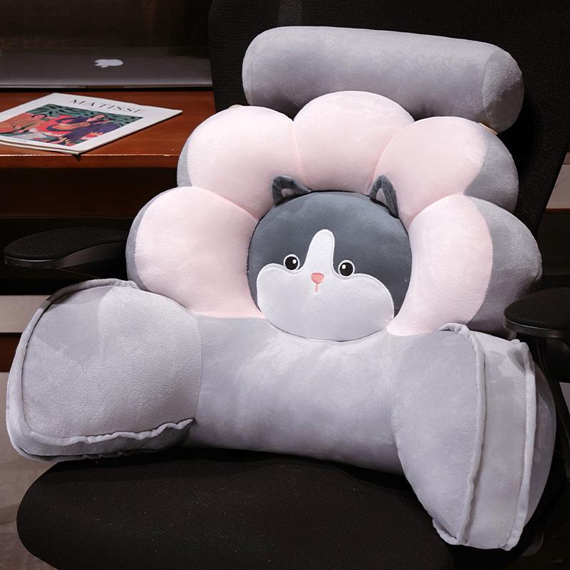 Product Introduction of Flower Office Waist Cushion Cushion Waist Support Long-Sitting Artifact Waist Support Pillow Chair Sofa Seat Back Cushion 14