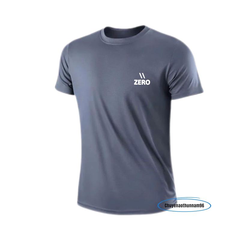 N-COMBO 3 ÁO 100K , áo phông nam in hình ZERO .cộc tay cổ tròn 40-85kg 2