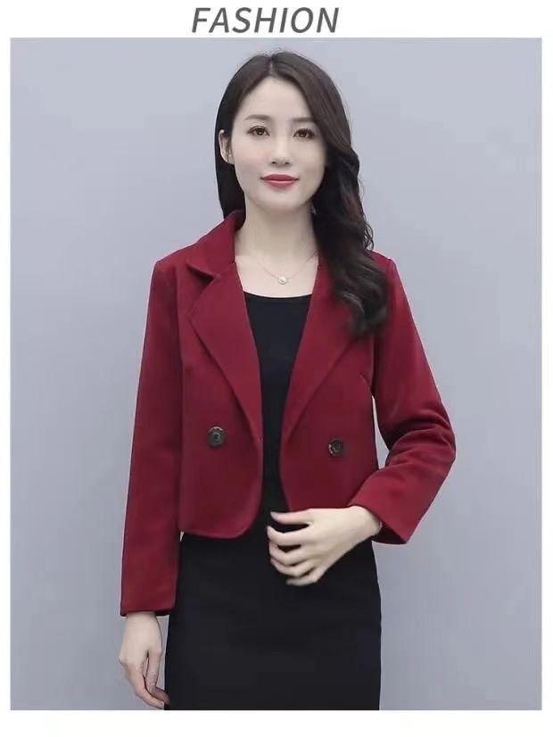 Product Introduction of Áo Khoác Ngắn Phù Hợp Với Doanh Nghiệp Nhỏ Hàng Mới Về, Dành Cho Nữ, Phong Cách Phương Tây, Bộ Sưu Tập Thu Đông Năm 2025, Phong Cách Hàn Quốc, Dễ Phối Đồ, Cỡ Nhỏ Và Mỏng, Áo Len 28