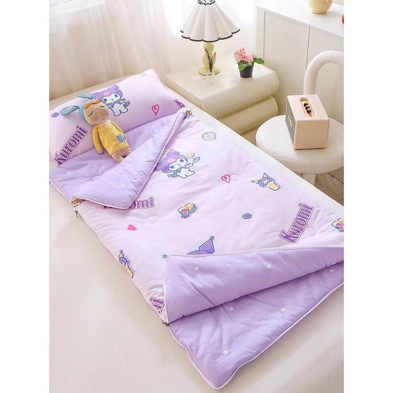 Pure Cotton Children's Sleep Bag Anti-Kick Baby Summer Lightweight Blanket Four Seasons Universal for 5-12 Years Old Kids 3