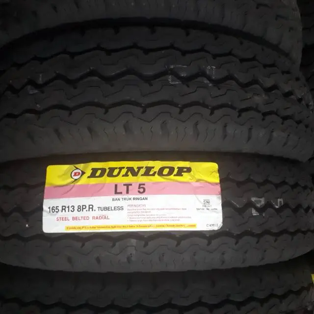 165 R13 8PR Dunlop LT5 ban mobil muatan berat PROMO PAYDAY Car 1