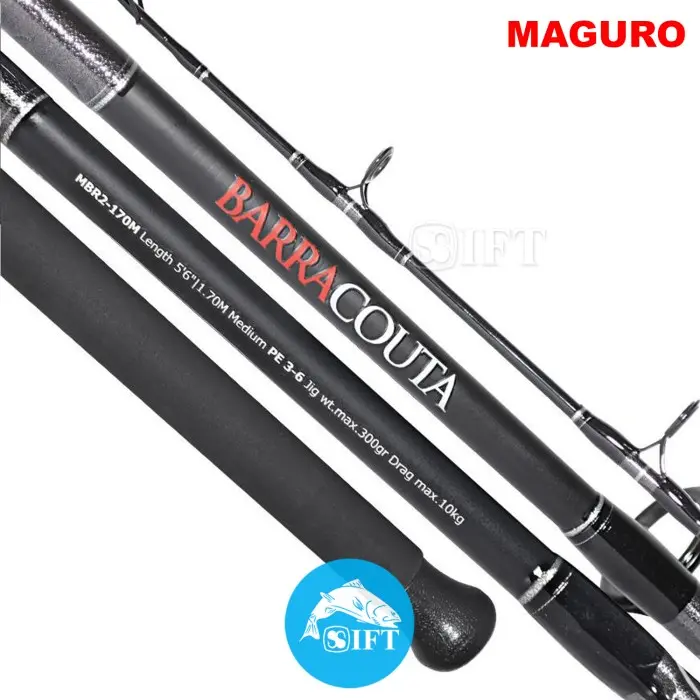 Joran Maguro BARRACOUTA PE 1-3 | 1.5-4 | 3-6 | 8 | Pancing Jigging - 170MH PE3-6