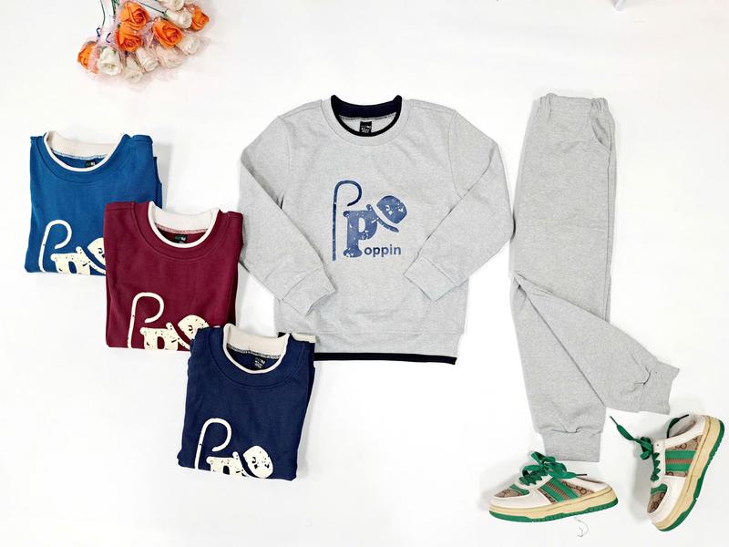 Matfas - Bộ bé trai in hình phong cách Ấm Áp, Mềm Mại Size 13kg Đến 40kg cho bé 4t đến 13t áo  khoác