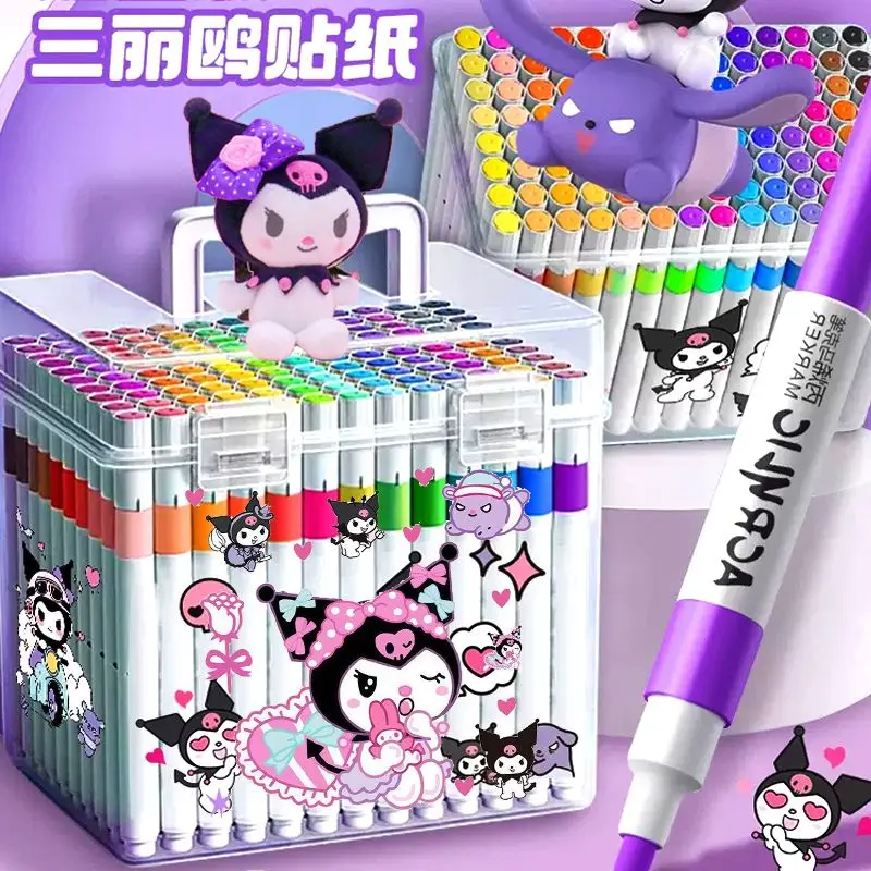 Bút Đánh Dấu Acrylic, Lựa Chọn Phương Đông, Bộ Bút Màu Nước Không Độc Hại Cho Học Sinh, Có Thể Xếp Chồng, Giấy Mờ, Thích Hợp Cho Trẻ Em, Năm 2024