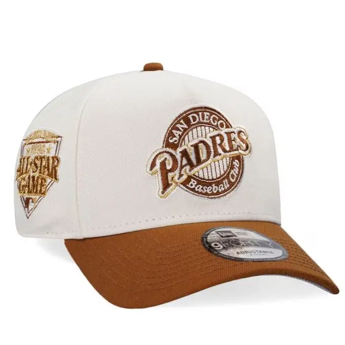 Men's Adjustable Baseball Cap San Diego Padres All Star Game 1992 Sport Curved Brim Snapback Cap
