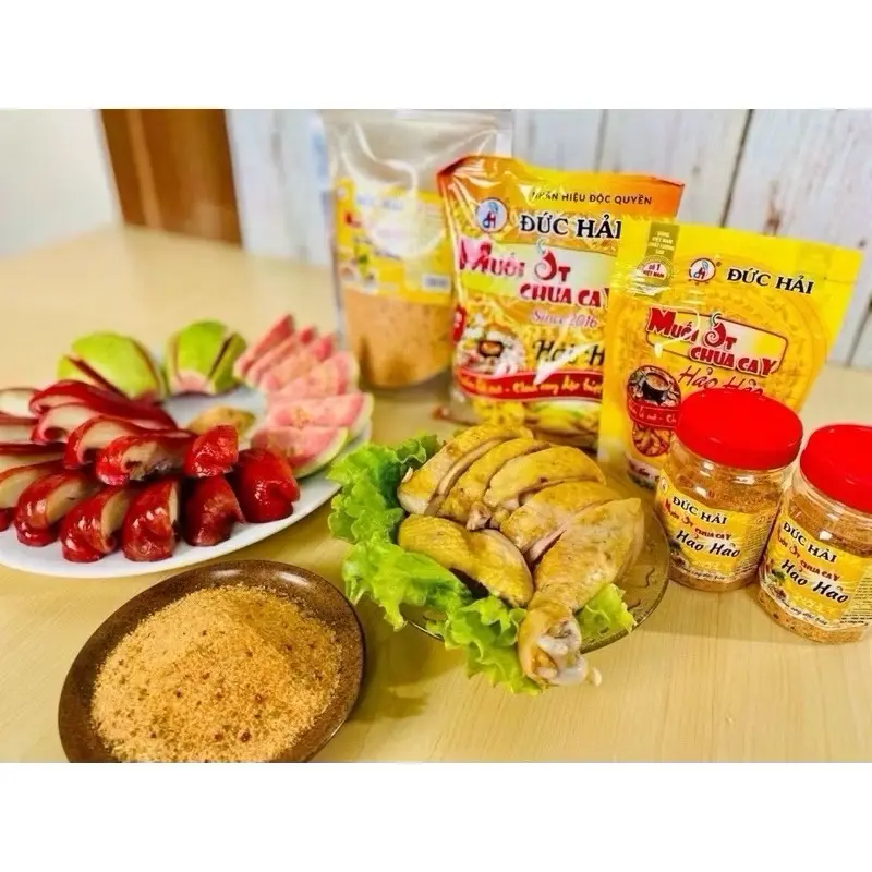 ￼Muối tôm Tây Ninh ĐỨC HẢI chấm hoa quả 500g 8