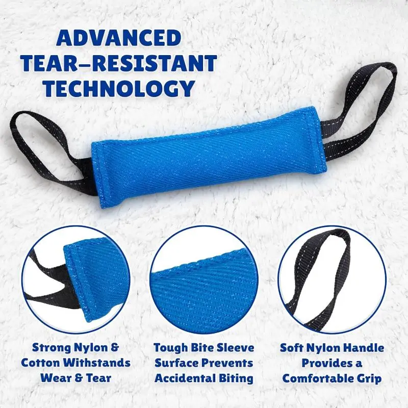 Durable Dog Tug Toy, 1 Piece Interactive Training Equipment for Puppy to Large Dogs, Pet Chew Toy, Dog & Cat Accessories 3