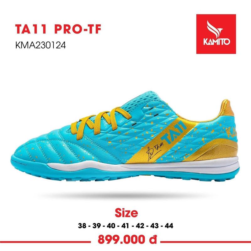 Giày bóng đá Kamito TA11 PRO-TF, TA11 thường Sale cực sốc [Tặng kèm túi rút + Tất dệt kim] Sneaker Sport Đá Banh Tập Thể Dục
