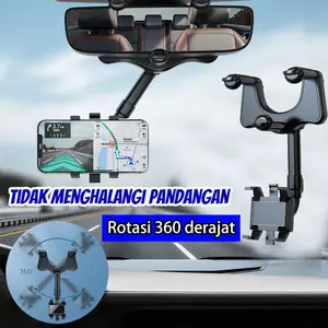 PHONE HOLDER MOBIL/MOTOR / SEPEDA WATERPROOF ANTI AIR 360- Holder Hp Holder Mobil/Car Holder Universal Phone/Holder HP di Mobil/Holder HP di motor/Holder Kaca Spion Multifungsi/Holder Hp Mobil Putar 360 derajat /Phone Holder Waterproof
