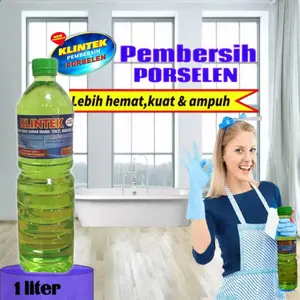 KLINTEK Pembersih kerak porselen 10 X Lebih kuat bersihkan kerak kamar mandi