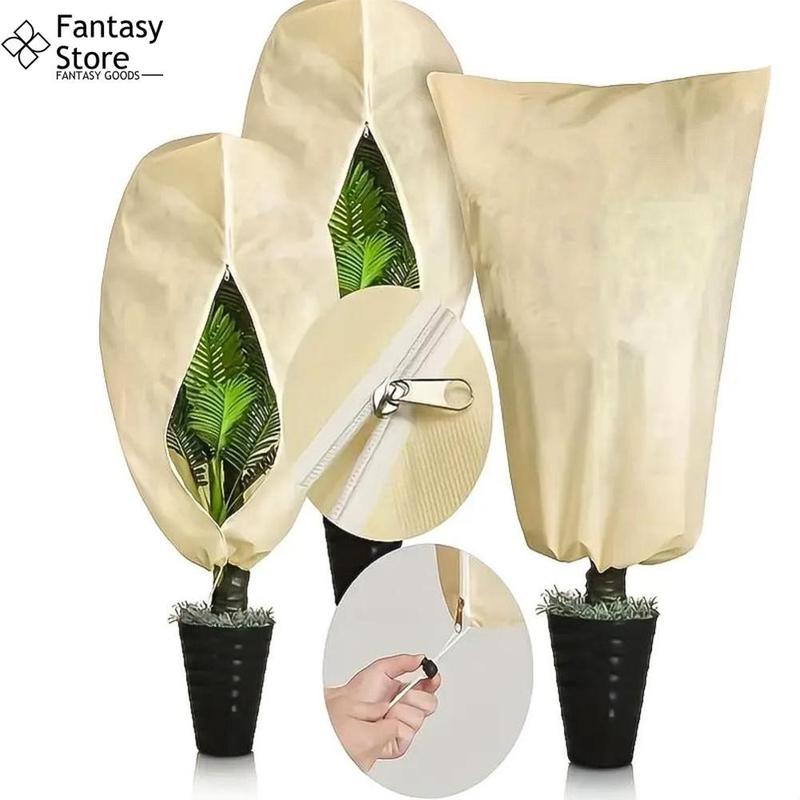 Plant Anti Freezing Cover Autumn and Winter Anti Cold Tree Cover Plant Anti Freezing Bag Non-woven Fabric Plant Anti Cold Cover 4