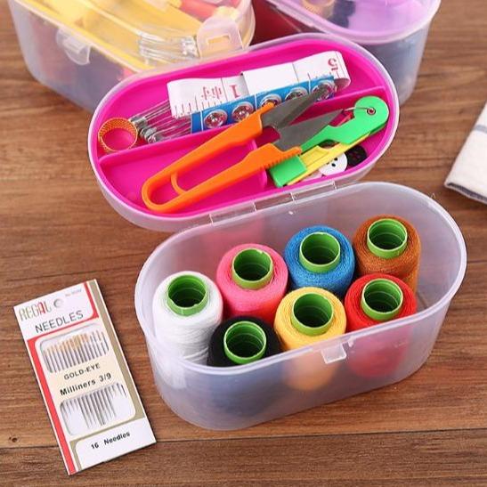 Sewing Kit Box Set 10 in1 small Household Sewing Tools Portable ...