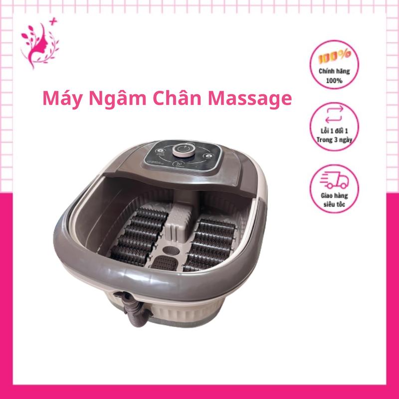  Máy Ngâm Chân Massage Hồng Ngoại Có Sục Khí Chậu Ngâm Chân Bằng Nhựa Cao Cấp Máy Massage 