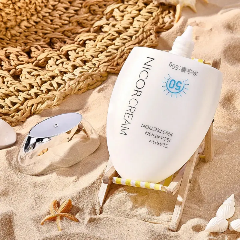 Combo 5 kem chống nắng Nicorcream, kem chống nắng dưỡng ẩm, nâng tone da, kem chống nắng SPF 50+-LUTAMALY Sunscreen Skincare  Dành Cho Nam,Nữ 3
