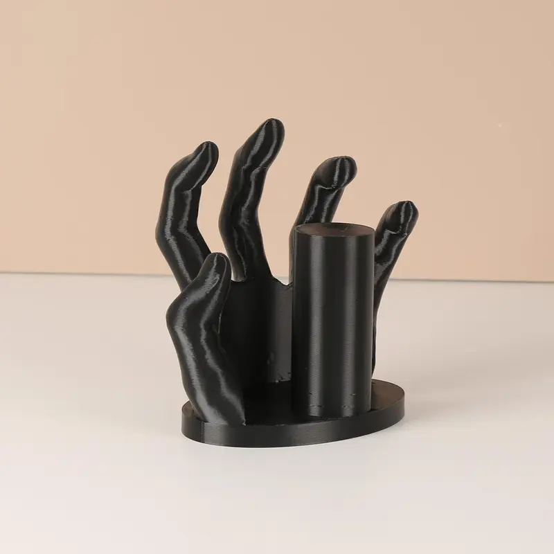 3D Printing Hand Shaped Design Decorative Ornament Supplies, 1 Count Toilet Paper Holder, Desktop Placement, Bedroom, Office Ornament Creativity 6