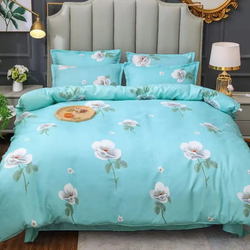Vỏ Chăn Một Mảnh, Chất Liệu Thân Thiện Với Làn Da 100%, Vỏ Chăn Chải, Vỏ Chăn Đôi, Vỏ Chăn Ký Túc Xá Sinh Viên Đơn, Bộ Đồ Giường 1