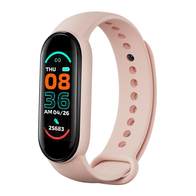 Product Introduction of New M6 smart bracelet exercise pedometer to measure heart rate and blood pressure electronic waterproof couple male and female students multi-function table 10
