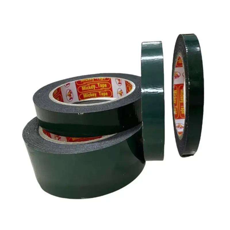 (Giá Sỉ) Băng keo xốp 2 mặt, băng dính xốp xanh đen, đỏ đen SIÊU DÍNH 8