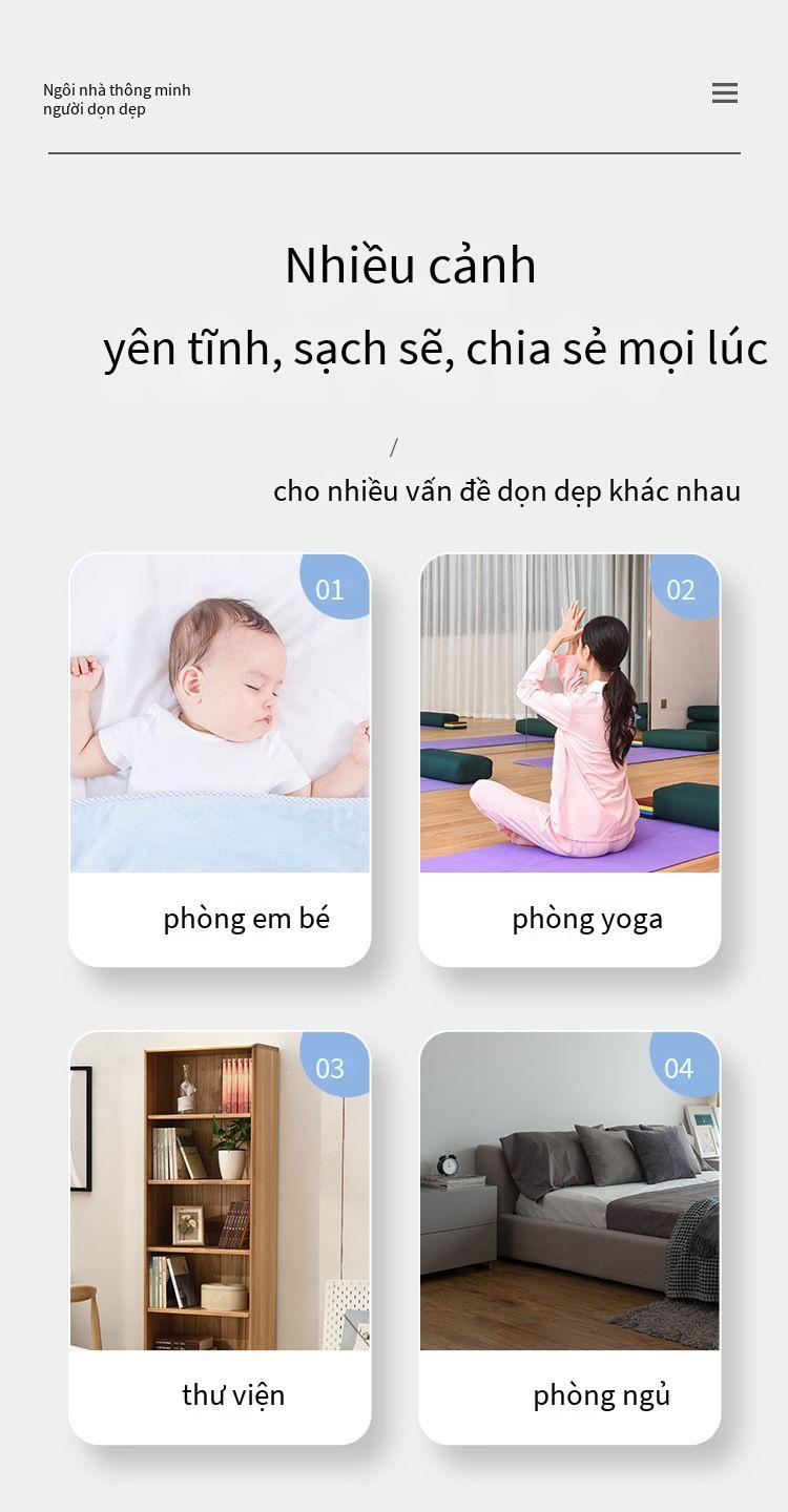 Product Introduction of Robot quét sàn nhà thông minh sạc máy quét hút kéo tất cả trong một 13