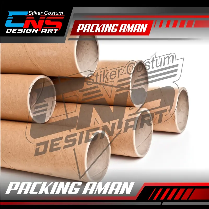 CNS Stiker Sangkar Burung Kotak BNR Full Laminasi Bisa Request Nama 3