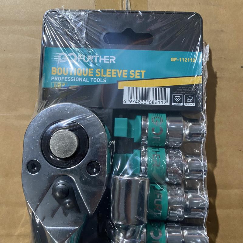 Bộ tuýp khẩu 12 chi tiết 1/2" Gofuther mở bu lông đa năng sửa chữa thiết bị máy móc 8