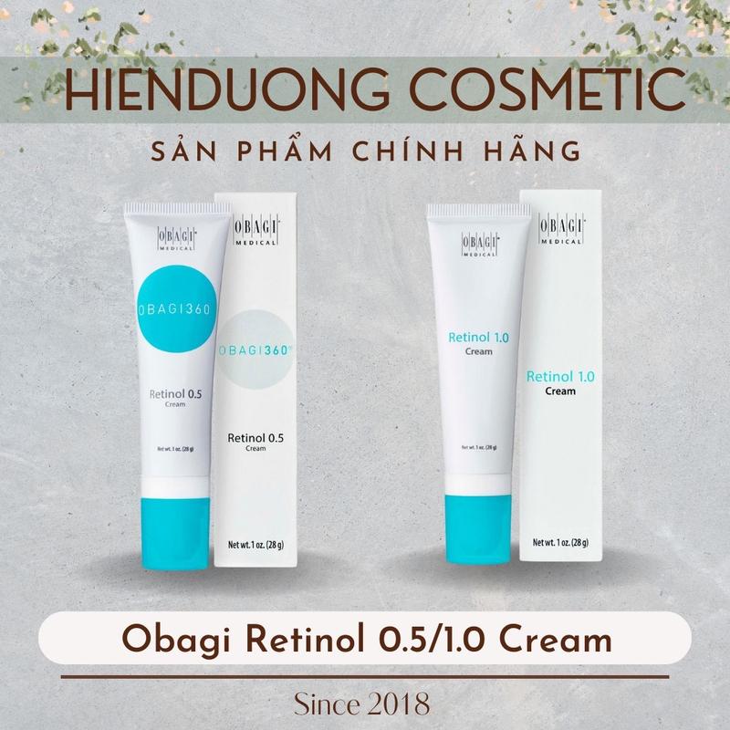 Kem dưỡng Retinol Obagi 0.5% và 1% Fullsize 28g Minisize 5g