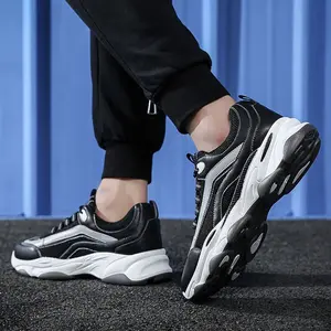 PANARYBODY Sepatu Sneakers Pria Casual Sepatu Pria Original Sepatu Pria Best Seller Karet Sport Kasual Shoes Olahraga Kerja Merah 9802