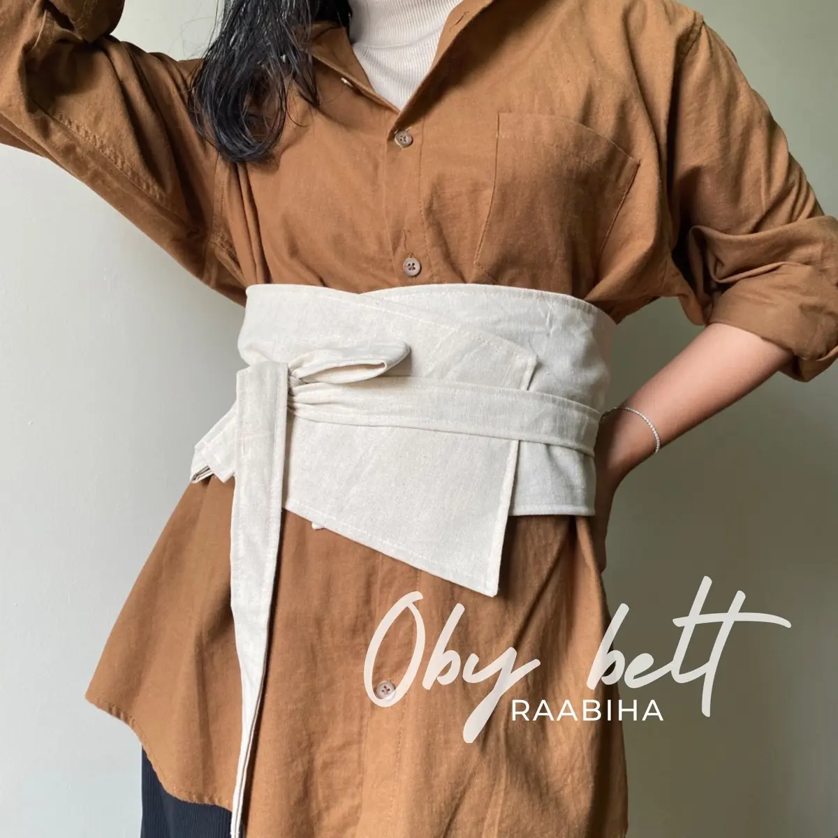 RAABIHA | Oby Belt | Ikat Pinggang Wanita | Aksesoris Wanita Casual