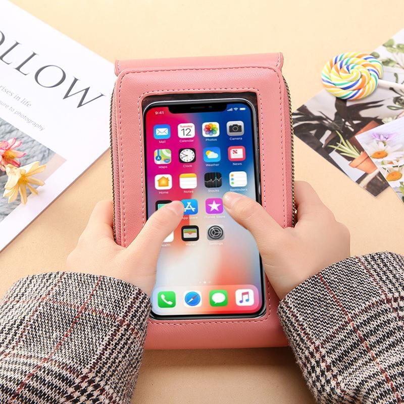 ELIPAPRO   9066 Women's Touch Screen Mobile Phone Messenger Bag 2025 New Fashion Key Change Bag 3