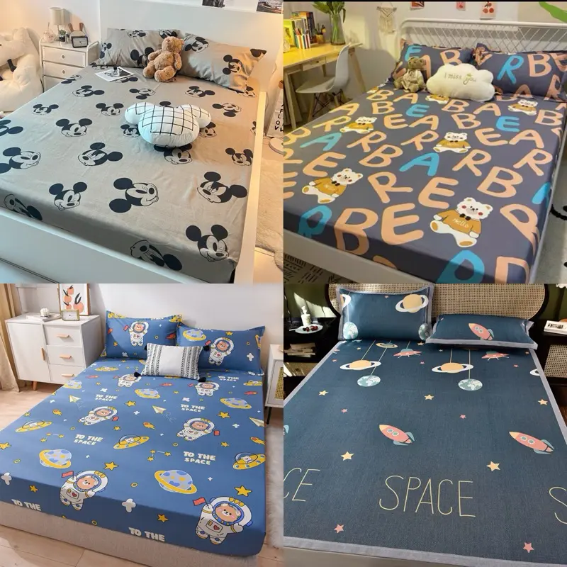 Ga chống thấm cotton nano kháng khuẩn cao cấp loại 1 chống thấm tuyệt đối  1m6×2m / 1m8x2m / 2m2x2m