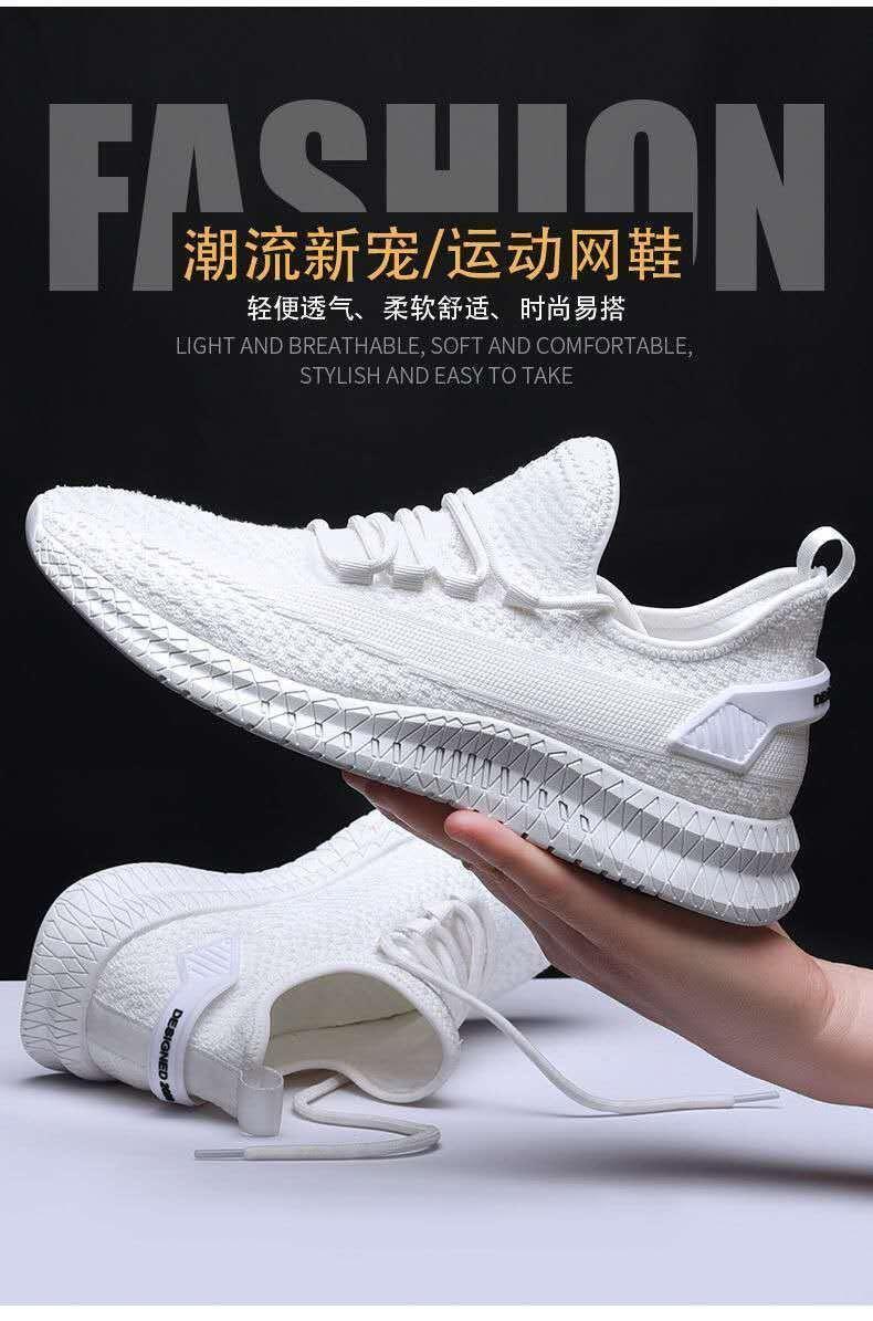 Product Introduction of Giày Nam, Bộ Sưu Tập Mùa Hè, Thoáng Khí, Thời Trang Hàn Quốc Thường Ngày Giày Chạy Bộ Thể Thao Dễ Phối Đồ Bề Mặt Lưới Giày Thể Thao Clunky, Mua Một Tặng Một Ưu Đãi Miễn Phí 8