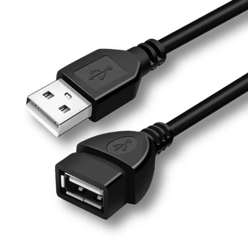 Cáp mở rộng cáp USB 2.0, Dây truyền dữ liệu có dây 0,6m / 1m / 1,5m, Tốc độ cực cao, Thích hợp cho máy chiếu hiển thị, Cáp mở rộng dữ liệu 0