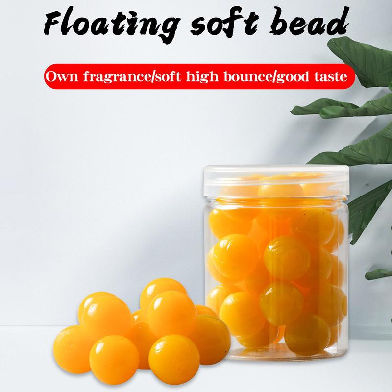 Hạt Câu Cá Bằng Silicon, Màu Sắc Tươi Sáng, Độ Đàn Hồi Cao, Mềm Mại, Hương Dâu / Ngô, Mồi Nổi Nhân Tạo, Cá Chép 0