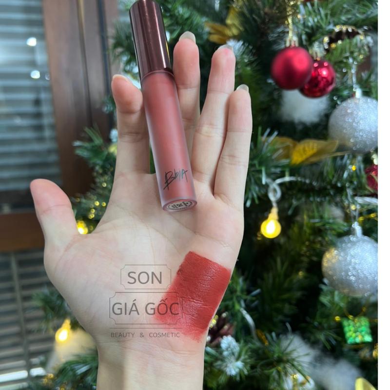 Son kem lì BBia 24 màu đỏ đất ánh hồng