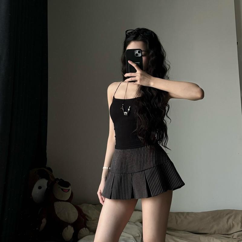 COLLECTION MỚI CHÂN VÁY KẺ HACK DÁNG XOÈ CÓ LÓT QUẦN • HÀNG LIMIT x WOAA.STU• PLAID SKIRT