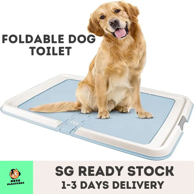 Dog Toilet Foldable Wall-mounted Large Potty Tray Anti-splash Pee Training Pee tray Pee Pan