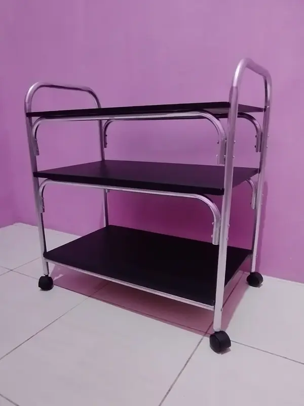 Rak TV Meja Dispenser Magic com Serbaguna Besi Hemat Ongkir DX 300 ( TV 14 - 24 Inch ) Laci Penyimpanan Tahan Lama 0